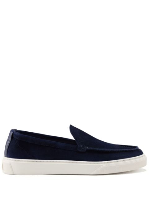 Woolrich suede slip-on loafers