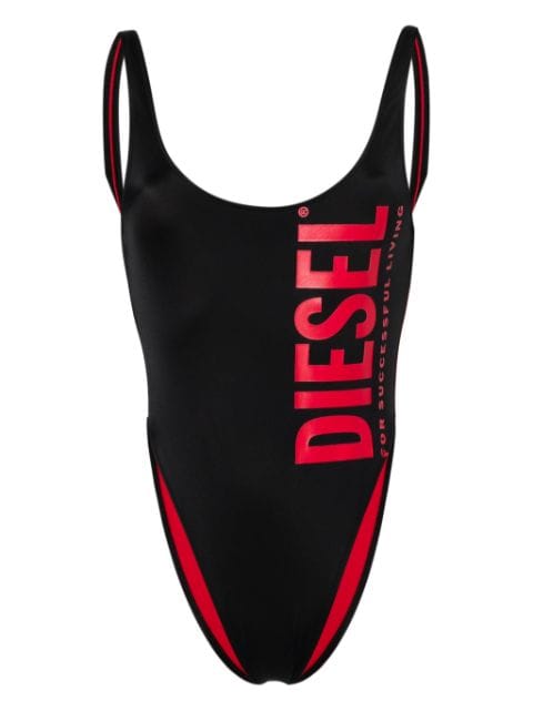 Diesel BFSW-Pamela logo-print swimsuit