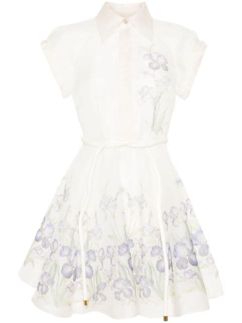 ZIMMERMANN Natura Flip floral-print minidress