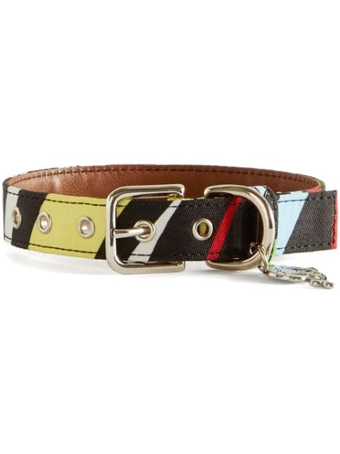 PUCCI Marmo-print dog collar