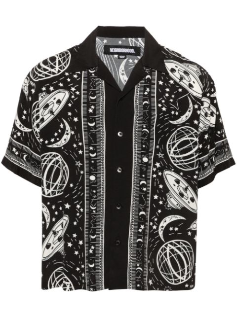 Neighborhood Cosmic-print shirt