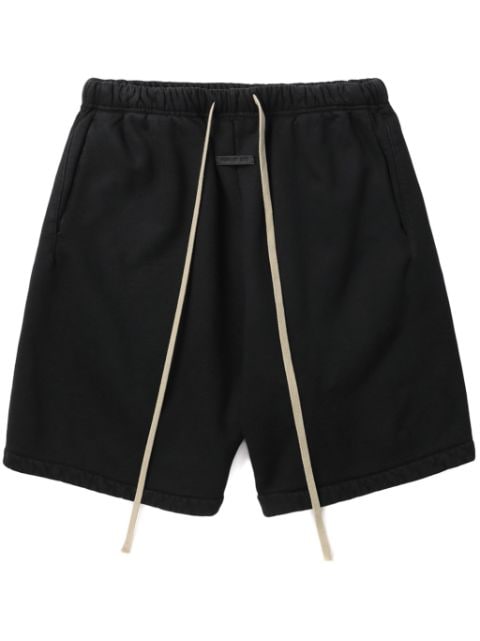 Fear Of God Katoenen shorts met logo label