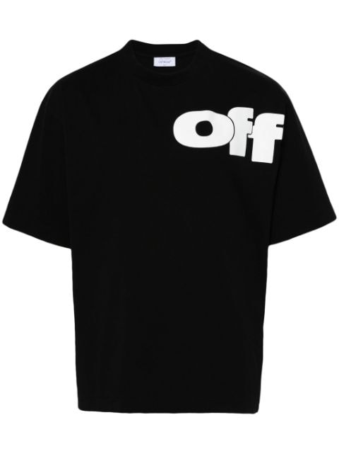 Off-White Camiseta Shared Logo de algodão