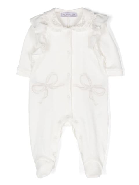 Monnalisa bow-print cotton pyjamas 