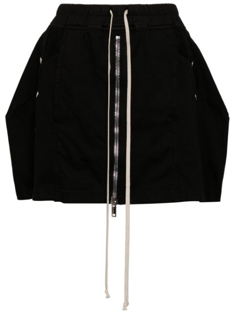 Rick Owens DRKSHDW studded cotton miniskirt