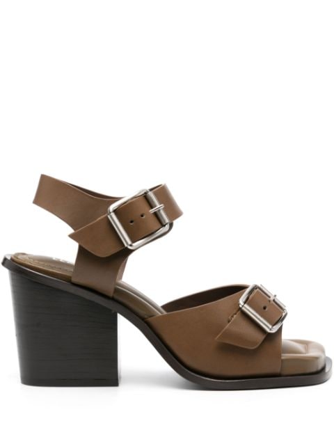 LEMAIRE 90mm leather sandals