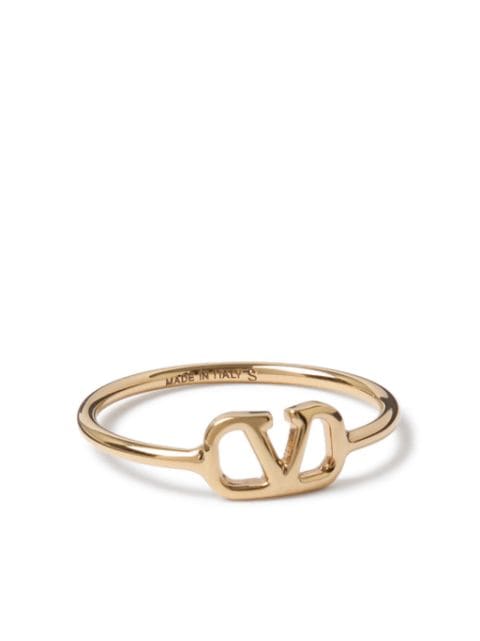 Valentino Garavani VLogo brass ring