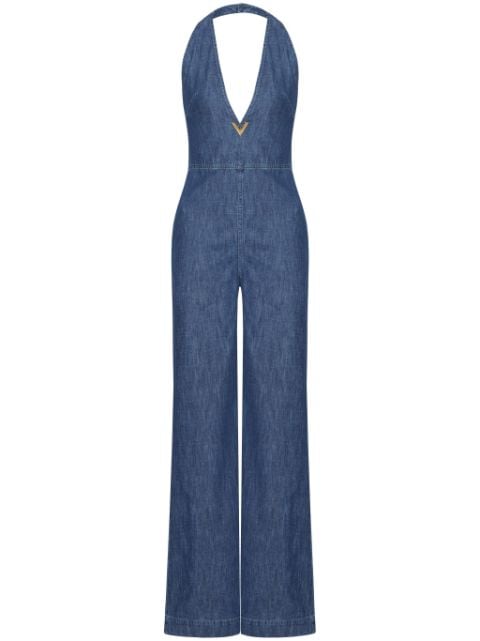 Valentino Garavani chambray denim jumpsuit