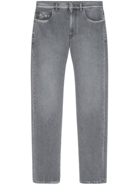 Versace low-rise slim-fit jeans