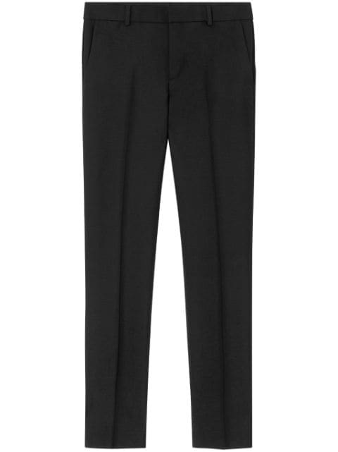 Versace wool-mohair tailored trousers