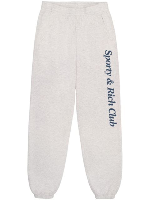 Sporty & Rich logo-print track pants