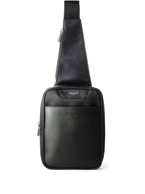 Serapian Sling Evoluzione leather backpack
