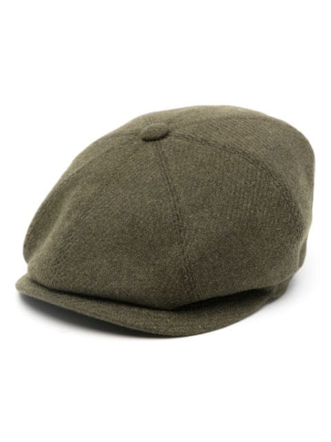 Tagliatore felted flat cap