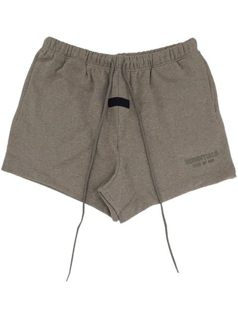 FEAR OF GOD ESSENTIALS logo-appliqué track shorts