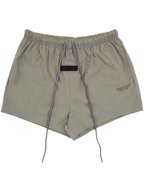 FEAR OF GOD ESSENTIALS logo-appliqué track shorts