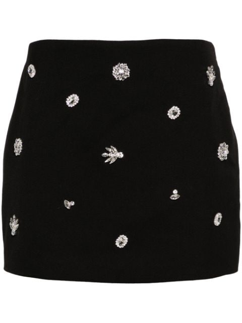 Maje Diamanté-effect skort