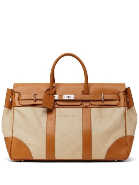 Brunello Cucinelli Country leather bag