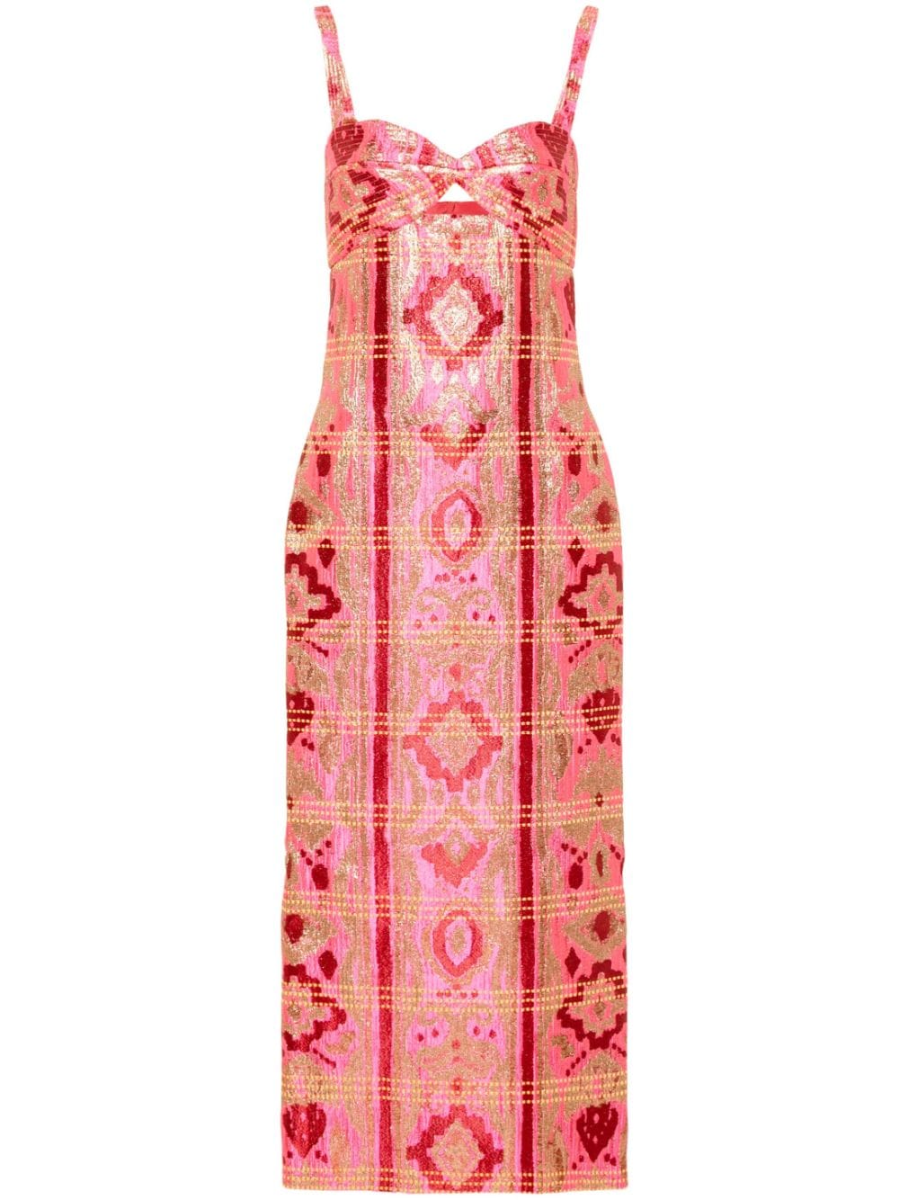 Image 1 of Johanna Ortiz Powerful Stitches maxi dress