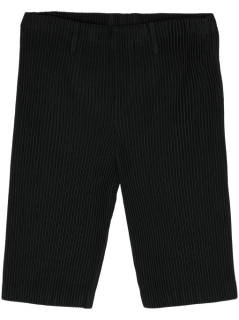 Homme Plissé Issey Miyake plissé-effect tailored shorts