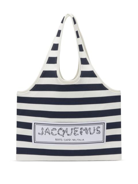 Jacquemus شنطة 'لو توتي' بطبعة شعار الماركة