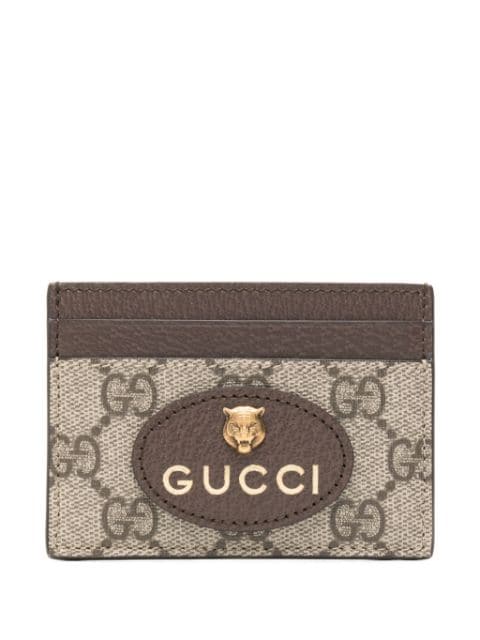 Gucci Porta-cartões Neo Vintage GG Supreme