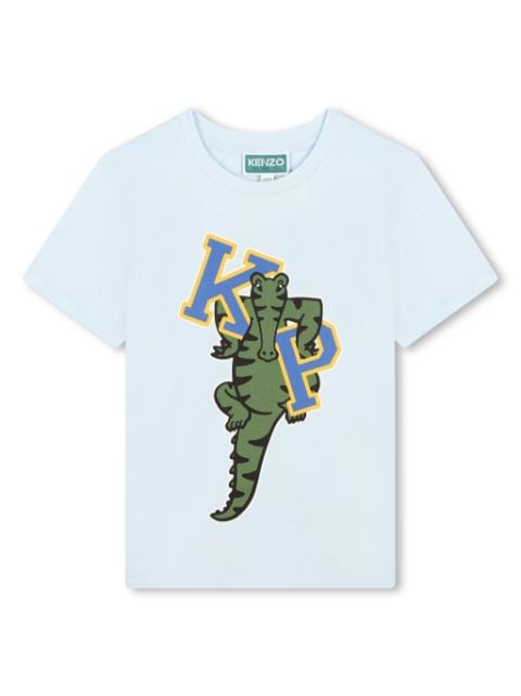 Kenzo Kids playera con estampado gráfico