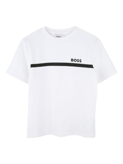 BOSS Kidswear Twee T-shirts met logoprint