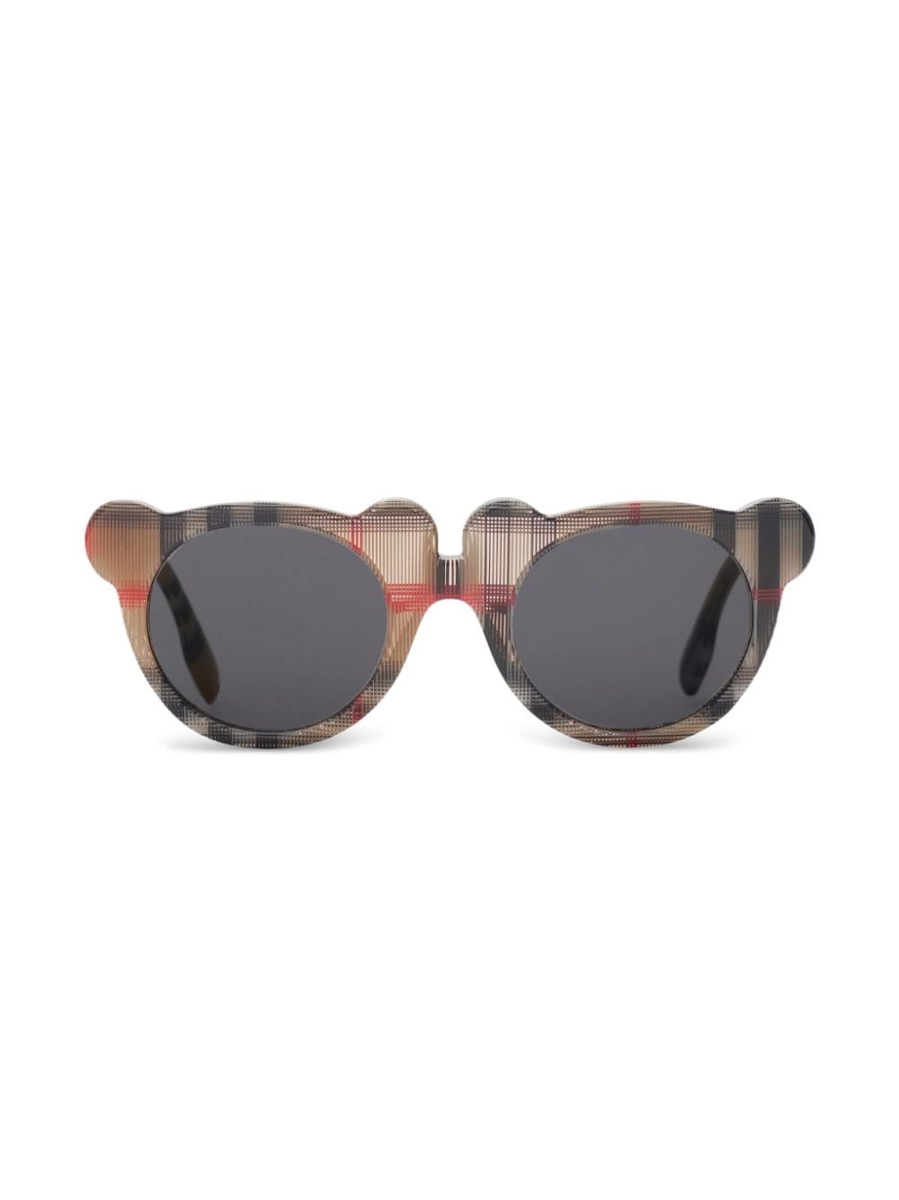 Image 1 of Burberry Kids Teddy Bear-frame checked sunglasses