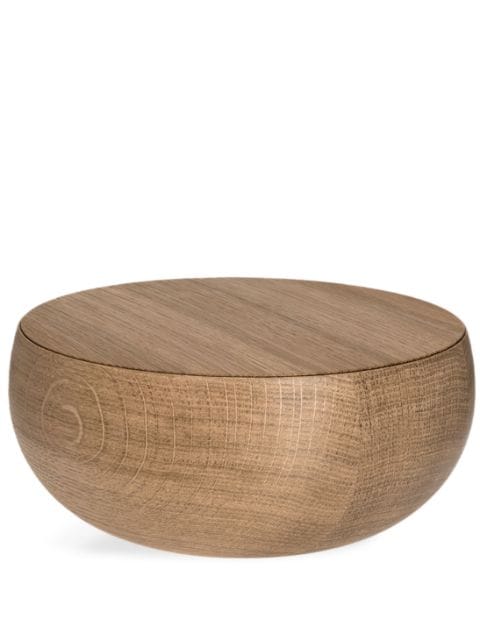 Schönbuch large Bowl wooden trinket box (7.5cm x 17cm)