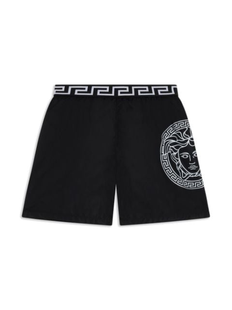 Versace Kids Medusa Head-motif swim shorts