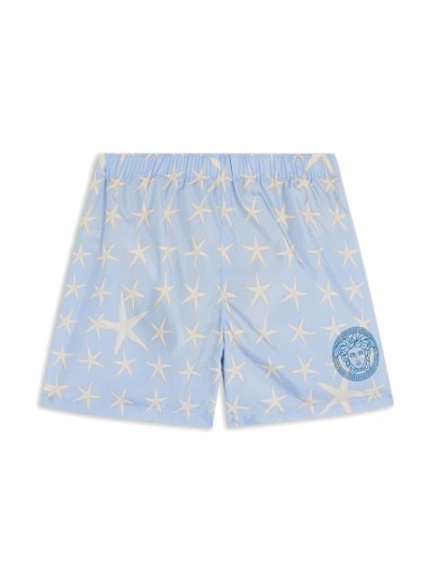 Versace Kids Medusa Head-motif swim shorts