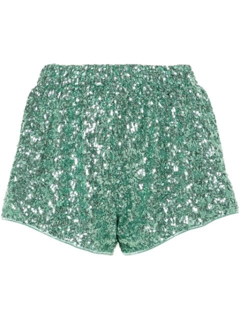 Oséree sequin-design shorts