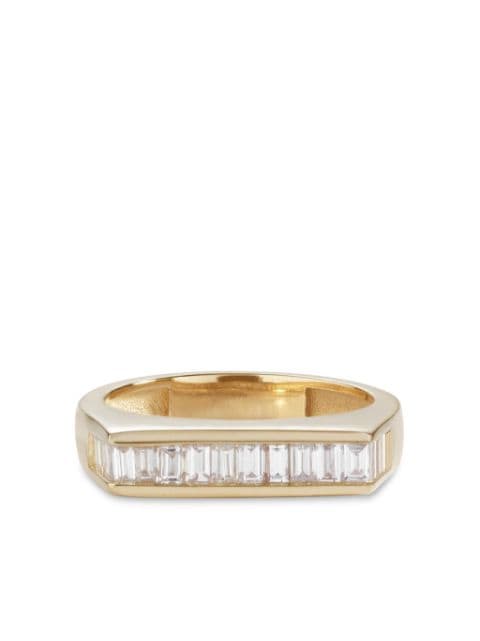 Jacquie Aiche anillo en oro amarillo de 14kt con diamantes