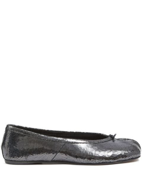 Maison Margiela Tabi leather ballerina shoes