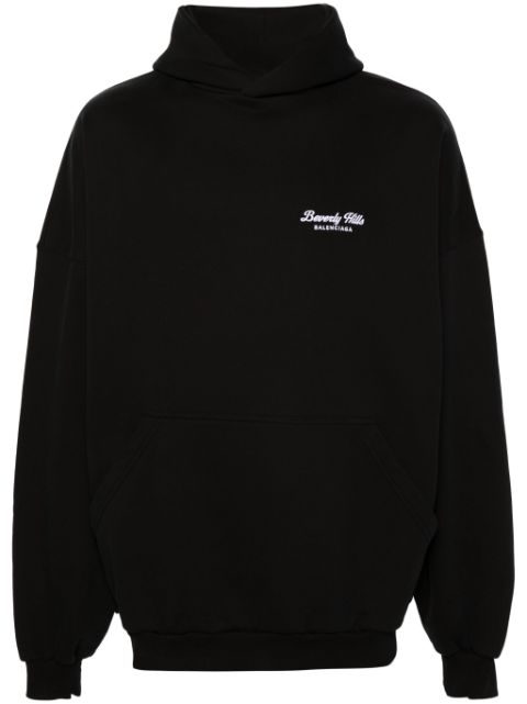 Balenciaga Beverly Hills embroidered hoodie