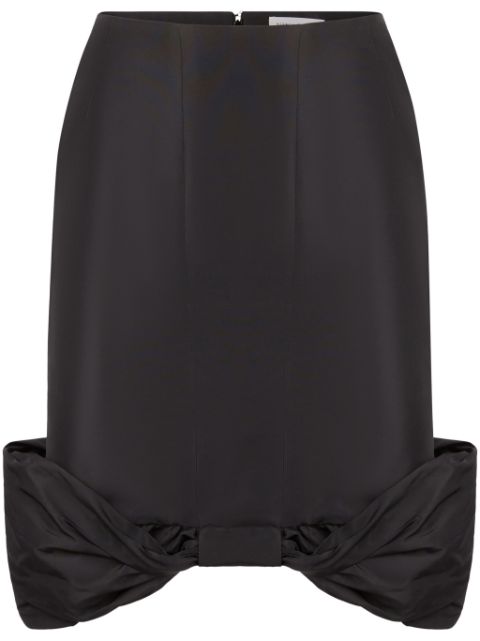 Nina Ricci bow detailed midi-skirt  