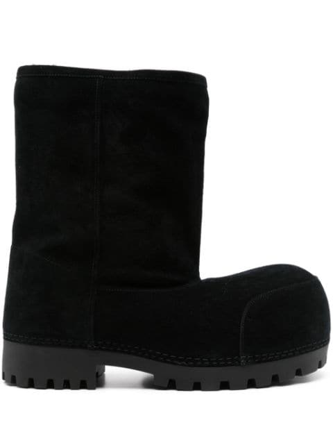 Balenciaga Alaska Fur High boots