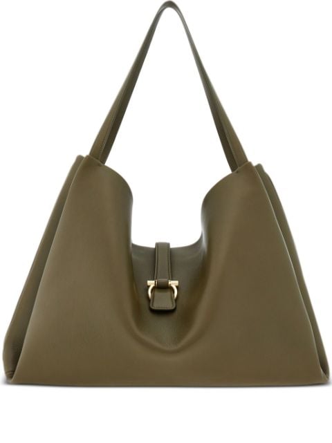 Ferragamo large Gancini clasp tote bag