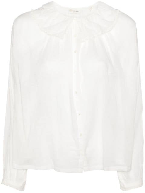 DÔEN Jana ruffle-detail blouse