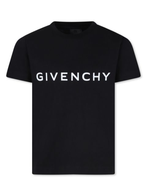 Givenchy Kids logo-print organic-cotton T-shirt