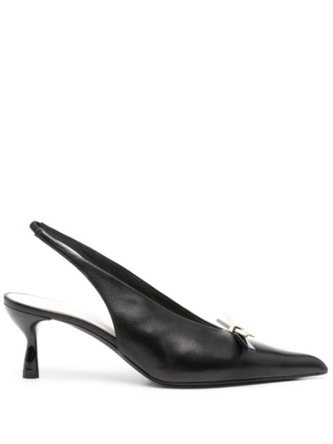 Lanvin 60mm leather pumps