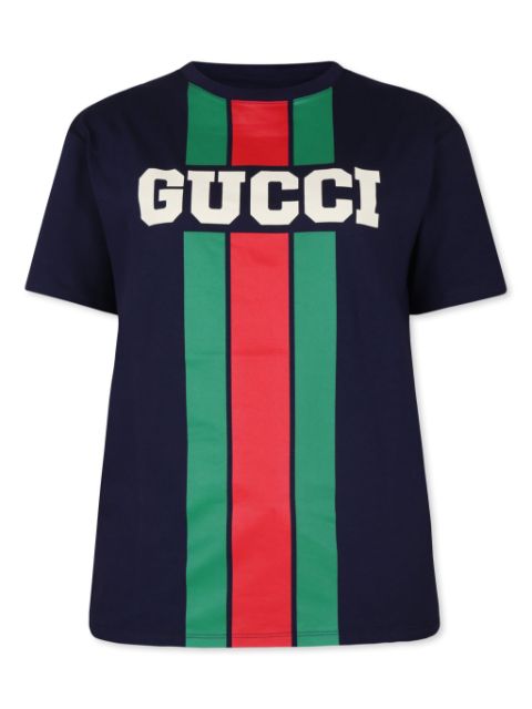 Gucci Kids logo print cotton T-shirt