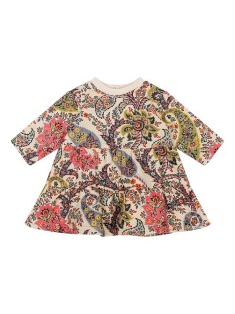 ETRO KIDS paisley-print dress