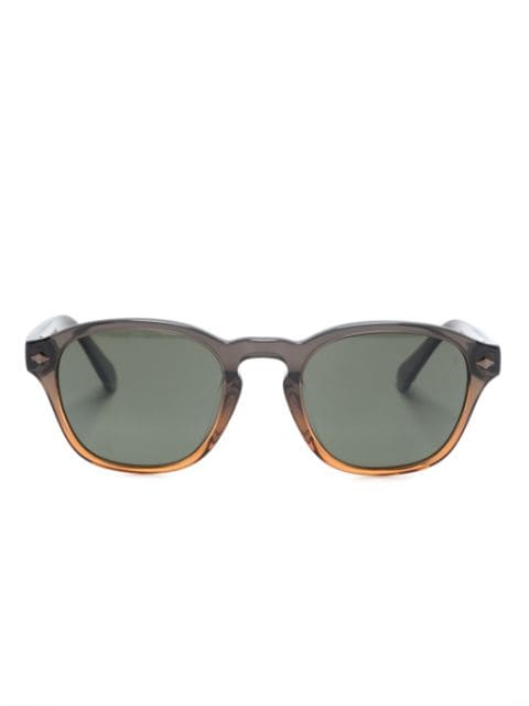 Brunello Cucinelli gradient-effect round-frame sunglasses