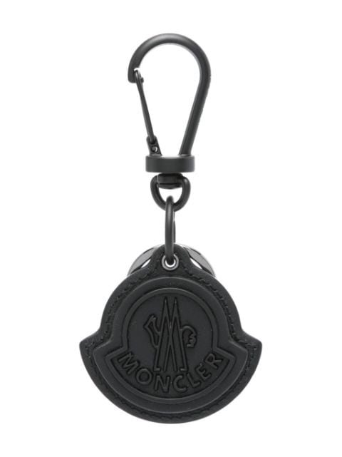 Moncler logo-embossed keyring