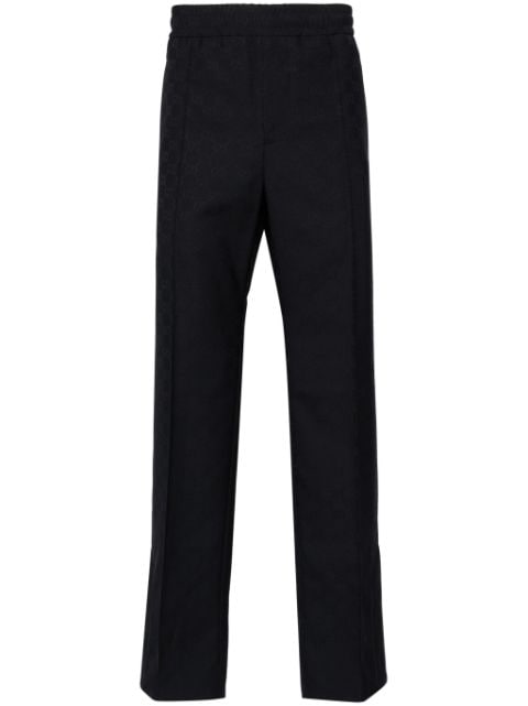 Gucci GG Supreme-jacquard straight trousers