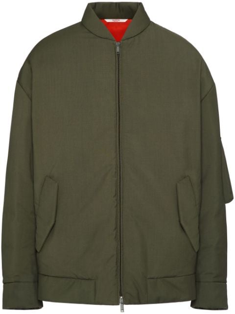 Valentino Garavani down bomber jacket 