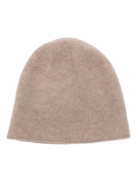 N.Peal double layer beanie hat