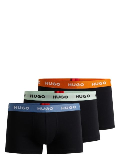 HUGO logo-waistband boxers (set of three)