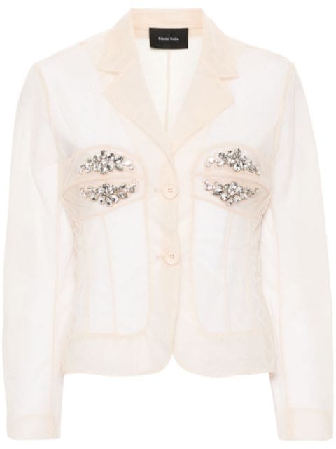 Simone Rocha crystal-embellished shirt 